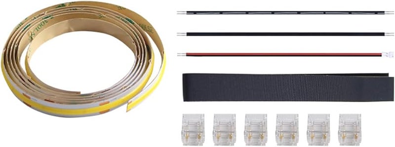 شرائط إضاءة LED بيضاء عالية السطوع 10 مم للطابعات ثلاثية الأبعاد وعرض ديكور المنزل - Image 1